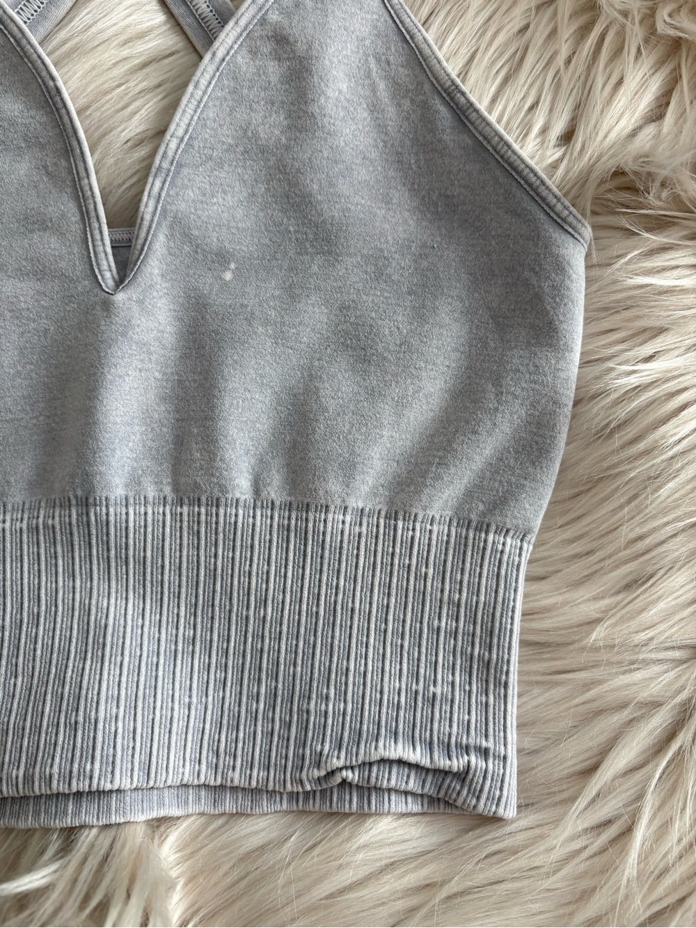 FREE PEOPLE Good Karma Crop Tank Top XS/S - Picture 5 of 9